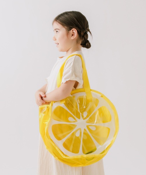 BAYFLOW（ベイフロー）の「フルーツプールバッグ [35cm×35cm](KIDS)（トートバッグ・キッズ・グリーン/レッド/ピンク/オレンジ/イエロー/ライトイエロー/レッド系・FREE）」の8枚目の写真