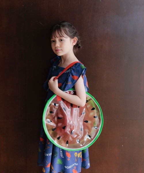 BAYFLOW（ベイフロー）の「フルーツプールバッグ [35cm×35cm](KIDS)（トートバッグ・キッズ・グリーン/レッド/ピンク/オレンジ/イエロー/ライトイエロー/レッド系・FREE）」の15枚目の写真