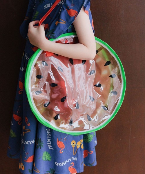 BAYFLOW（ベイフロー）の「フルーツプールバッグ [35cm×35cm](KIDS)（トートバッグ・キッズ・グリーン/レッド/ピンク/オレンジ/イエロー/ライトイエロー/レッド系・FREE）」の17枚目の写真