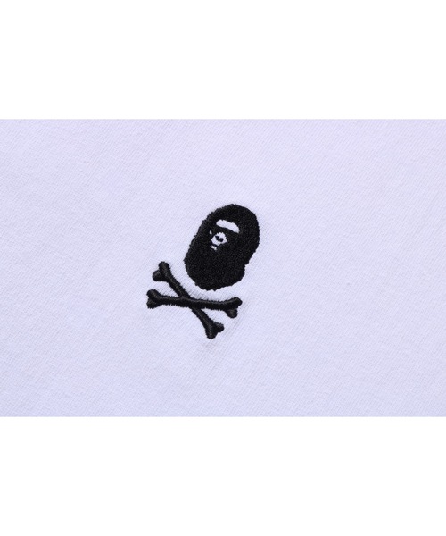 A BATHING APE(アベイシングエイプ)の「COLOR APE CROSSBONE ONE POINT TEE M(Tシャツ/カットソー・メンズ・ホワイト/グリーン/ブラック/ベージュ/サックスブルー・X-LARGE/LARGE/SMALL/XX-LARGE/MEDIUM)」の9枚目の写真