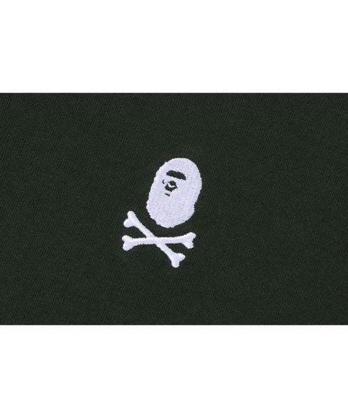 A BATHING APE(アベイシングエイプ)の「COLOR APE CROSSBONE ONE POINT TEE M(Tシャツ/カットソー・メンズ・ホワイト/グリーン/ブラック/ベージュ/サックスブルー・X-LARGE/LARGE/SMALL/XX-LARGE/MEDIUM)」の6枚目の写真