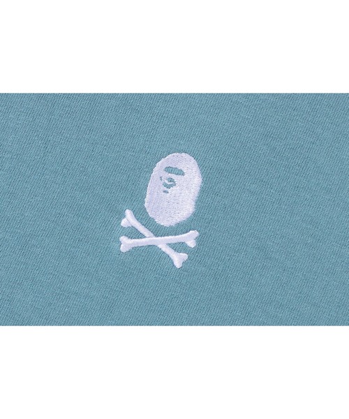 A BATHING APE(アベイシングエイプ)の「COLOR APE CROSSBONE ONE POINT TEE M(Tシャツ/カットソー・メンズ・ホワイト/グリーン/ブラック/ベージュ/サックスブルー・X-LARGE/LARGE/SMALL/XX-LARGE/MEDIUM)」の8枚目の写真