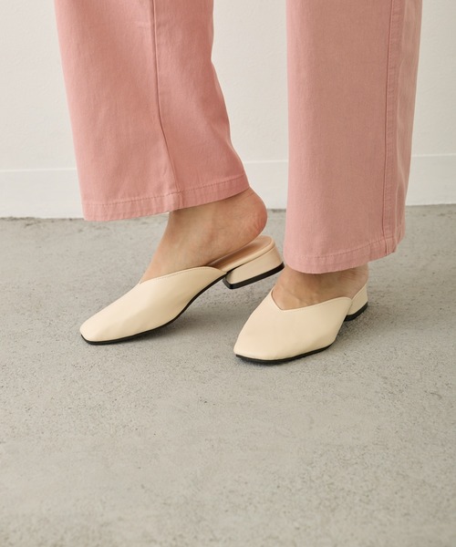 サンダル・ミュール SEBASTIAN SS23 'Paris' mules (SE1175 CORAL) ECCO Sculpted LX 35 ウィメンズ ヌバックヒールサンダル | ピンク