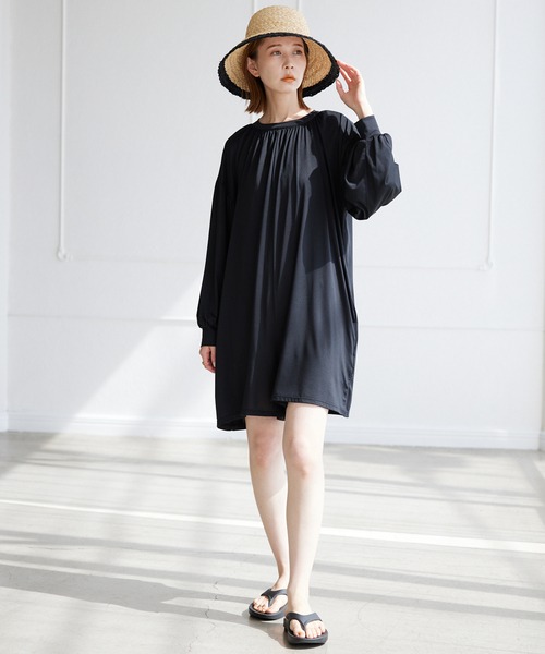 SLOBE IENA（スローブイエナ）の「ギャザーオールインワン