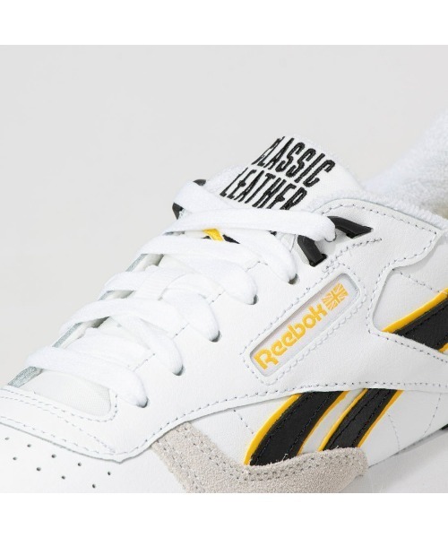 Reebok(リーボック)の「クラシックレザー / CLASSIC LEATHER(スニーカー・メンズ・アイボリー/ホワイト/ブラック系その他・23.0cm/23.5cm/24.5cm/24.0cm/25.0cm/25.5cm/26.0cm/26.5cm/27.0cm/27.5cm/28.0cm/28.5cm/29.0cm/30.0cm)」の13枚目の写真