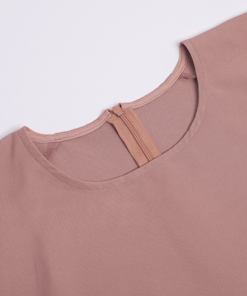 AMELY(エミリー)の「ランタン袖ワンピース(ワンピース・レディース・ベージュ/ブラック/イエロー/ピンク・フリー)」の17枚目の写真