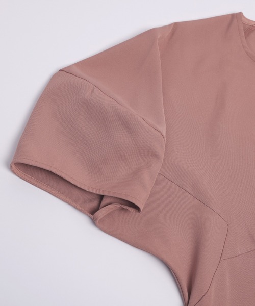 AMELY(エミリー)の「ランタン袖ワンピース(ワンピース・レディース・ベージュ/ブラック/イエロー/ピンク・フリー)」の18枚目の写真