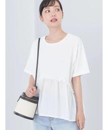 earth music&ecology | ドッキングギャザープルオーバー(Tシャツ/カットソー)