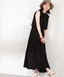 N.(N. Natural Beauty Basic) | 【S Size Line】◆レイヤートップコットンキャミワンピース(ワンピース)