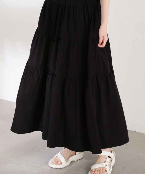 N.(N. Natural Beauty Basic)(エヌエヌナチュラルビューティーベーシック)の「【S Size Line】◆レイヤートップコットンキャミワンピース(ワンピース・レディース・ブラック/レッド/ブルー・SMALL/MEDIUM)」の13枚目の写真