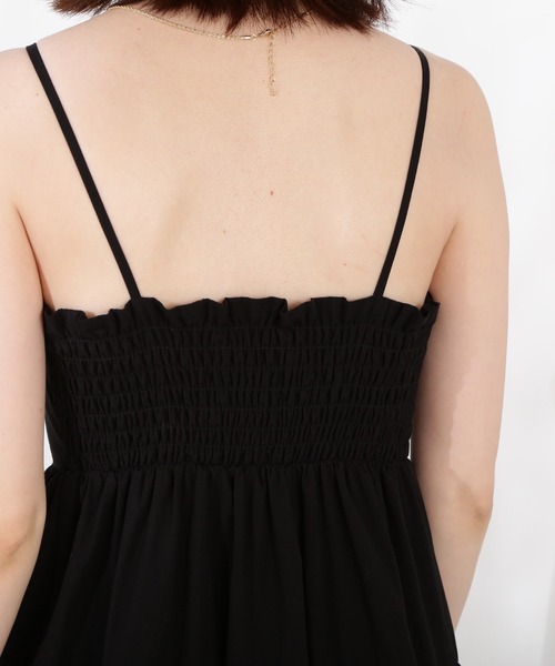 N.(N. Natural Beauty Basic)(エヌエヌナチュラルビューティーベーシック)の「【S Size Line】◆レイヤートップコットンキャミワンピース(ワンピース・レディース・ブラック/レッド/ブルー・SMALL/MEDIUM)」の19枚目の写真