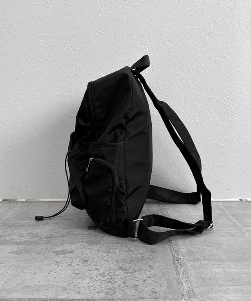 LVEU.（ラブユ.）の「【LVEU.】フロントドローコードバックパック（リュックサック） / バッグ 鞄 BAG リュック バックパック ドローコード A4 ブラック ZOZOTOWN限定（バックパック/リュック・レディース・ブラック・FREE）」の17枚目の写真