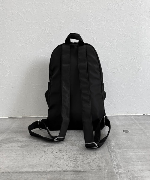 LVEU.（ラブユ.）の「【LVEU.】フロントドローコードバックパック（リュックサック） / バッグ 鞄 BAG リュック バックパック ドローコード A4 ブラック ZOZOTOWN限定（バックパック/リュック・レディース・ブラック・FREE）」の18枚目の写真