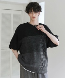 AZE H/S KNIT HENLEY（ニット/セーター）｜WYM LIDNM（ウィム バイ