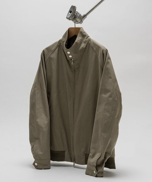 EDIFICE（エディフィス）の「ハイデンシティー ウェザー ピーチスキン ハリントン ブルゾン（ブルゾン・メンズ・ベージュ/ブラック/ブラウン・MEDIUM/SMALL/LARGE）」の10枚目の写真