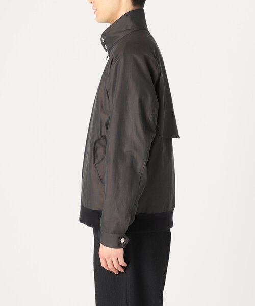 EDIFICE（エディフィス）の「ハイデンシティー ウェザー ピーチスキン ハリントン ブルゾン（ブルゾン・メンズ・ベージュ/ブラック/ブラウン・MEDIUM/SMALL/LARGE）」の13枚目の写真