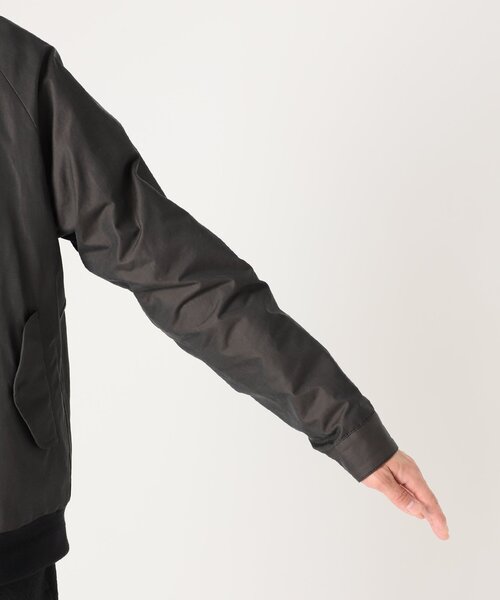 EDIFICE（エディフィス）の「ハイデンシティー ウェザー ピーチスキン ハリントン ブルゾン（ブルゾン・メンズ・ベージュ/ブラック/ブラウン・MEDIUM/SMALL/LARGE）」の17枚目の写真