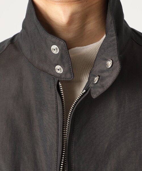 EDIFICE（エディフィス）の「ハイデンシティー ウェザー ピーチスキン ハリントン ブルゾン（ブルゾン・メンズ・ベージュ/ブラック/ブラウン・MEDIUM/SMALL/LARGE）」の22枚目の写真