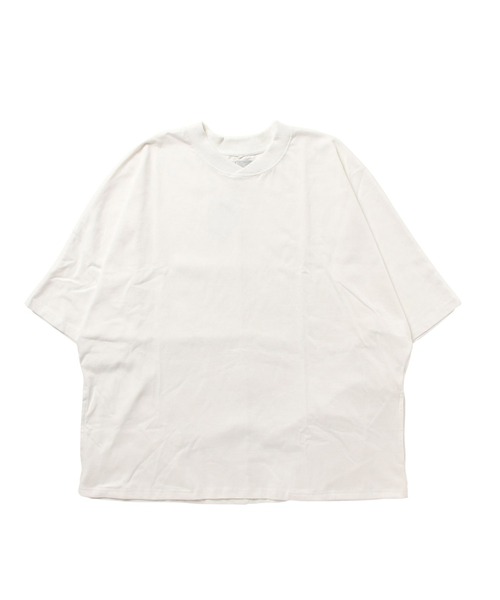 Lulu ＆ Arnie（るるあんどあーにー）の「オーバーサイズ ドルマンスリーブ S/S カットソー（Tシャツ/カットソー・メンズ・ブラック/オフホワイト/グレイッシュベージュ・MEDIUM/LARGE）」の11枚目の写真