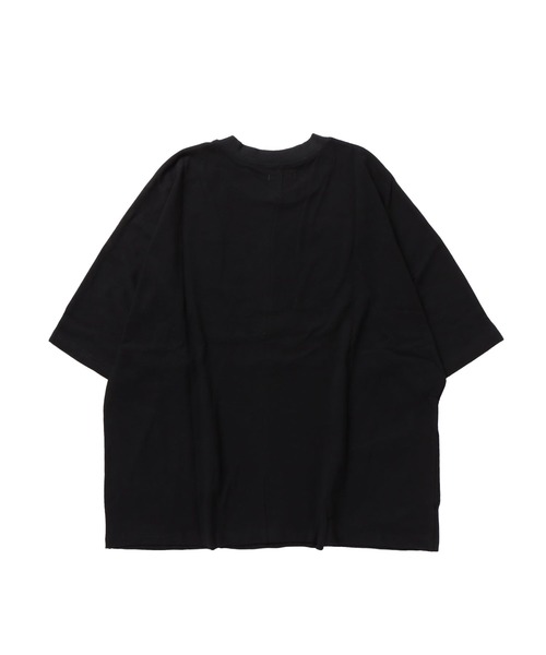 Lulu ＆ Arnie（るるあんどあーにー）の「オーバーサイズ ドルマンスリーブ S/S カットソー（Tシャツ/カットソー・メンズ・ブラック/オフホワイト/グレイッシュベージュ・MEDIUM/LARGE）」の8枚目の写真