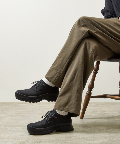 PADRONE（パドローネ）の「PADRONE パドローネ / DERBY PLAIN TOE SHOES ダービー プレーントゥシューズ / PU8840-2001（ドレスシューズ・メンズ・ブラック/ブラック系その他・40/41/42/43）」の7枚目の写真