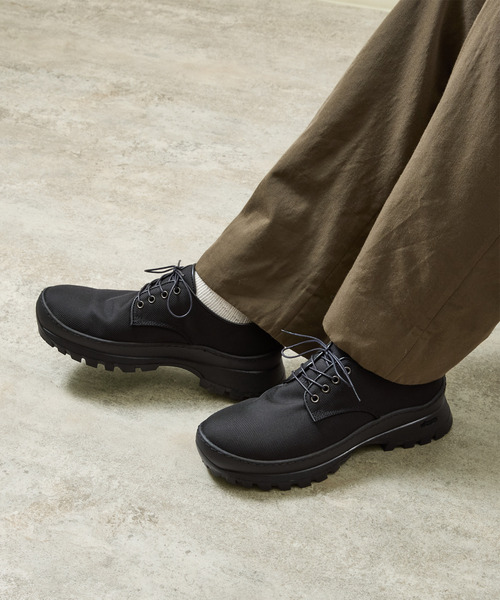 PADRONE（パドローネ）の「PADRONE パドローネ / DERBY PLAIN TOE SHOES ダービー プレーントゥシューズ / PU8840-2001（ドレスシューズ・メンズ・ブラック/ブラック系その他・40/41/42/43）」の5枚目の写真