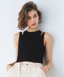 ALEXIA STAM | Layered Rib Tank Top / レイヤードリブタンクトップSet(タンクトップ)