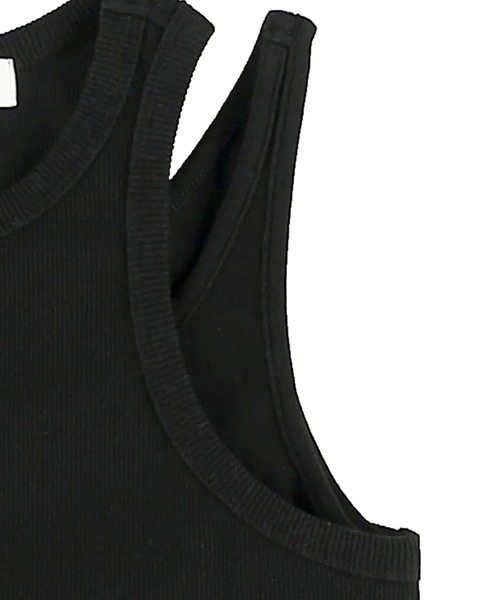 ALEXIA STAM（アリシアスタン）の「Layered Rib Tank Top