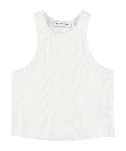 ALEXIA STAM（アリシアスタン）の「Layered Rib Tank Top