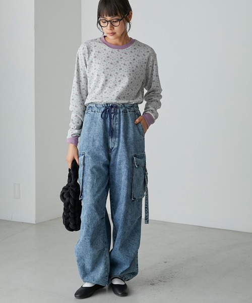 パンツ m wjk reluxe】M-47 tight cargo pants カーゴパンツ(WR-242-1-021