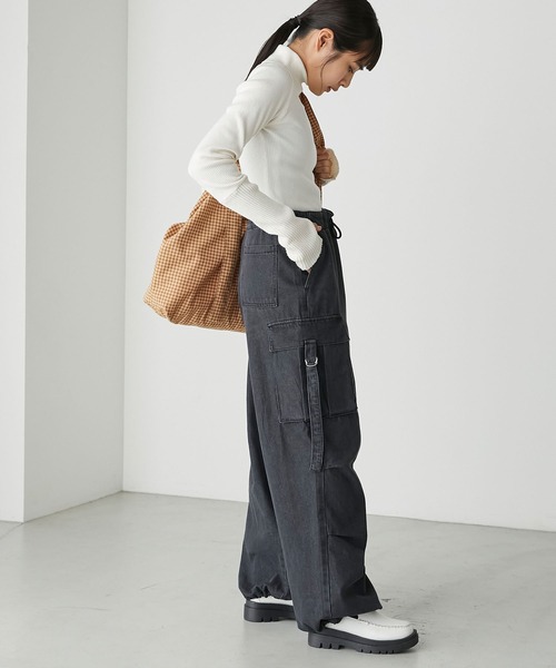 INSCRIRE DUK M65 TURN OVER カーゴパンツ forksy.】M-65デニムフィールドカーゴパンツ forksy.│MONO-MART