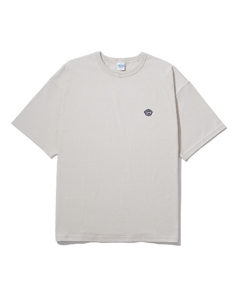 KEBOZ（ケボズ）の「BB WAPPEN S/S TEE（Tシャツ/カットソー・メンズ・オレンジ/マスタード/ネイビー/グリーン/オリーブ系/クリーム/ブルー/ミックスグレー/サックスブルー/スカイブルー/ホワイト/バーガンディー/ブラウン/パープル/ブラック・L/2XL/M/S/XL）」の5枚目の写真