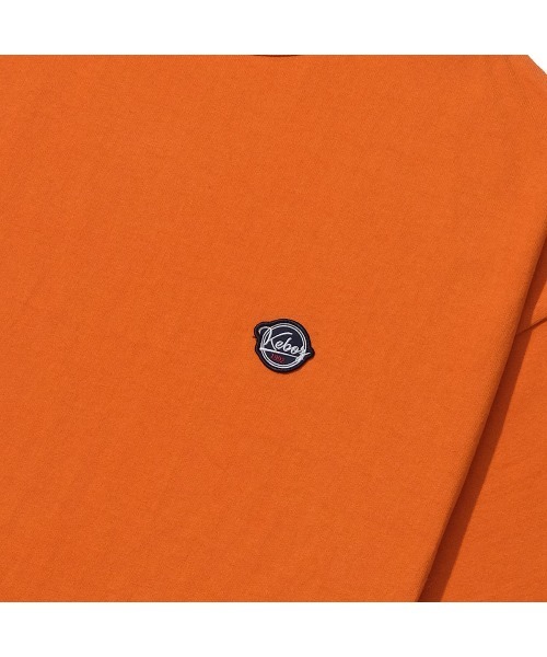 KEBOZ（ケボズ）の「BB WAPPEN S/S TEE（Tシャツ/カットソー・メンズ・オレンジ/マスタード/ネイビー/グリーン/オリーブ系/クリーム/ブルー/ミックスグレー/サックスブルー/スカイブルー/ホワイト/バーガンディー/ブラウン/パープル/ブラック・L/2XL/M/S/XL）」の17枚目の写真