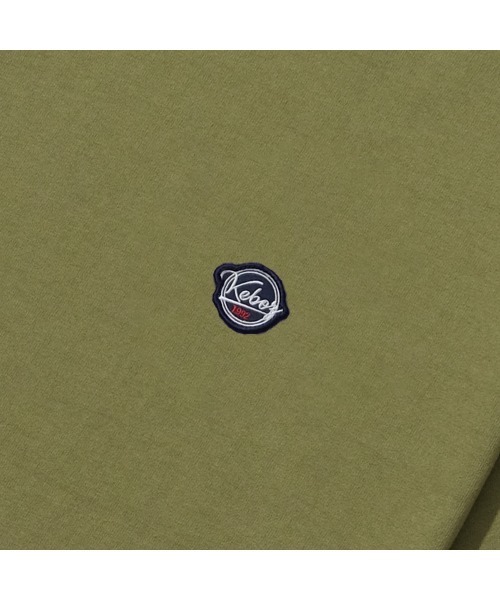 KEBOZ（ケボズ）の「BB WAPPEN S/S TEE（Tシャツ/カットソー・メンズ・オレンジ/マスタード/ネイビー/グリーン/オリーブ系/クリーム/ブルー/ミックスグレー/サックスブルー/スカイブルー/ホワイト/バーガンディー/ブラウン/パープル/ブラック・L/2XL/M/S/XL）」の19枚目の写真