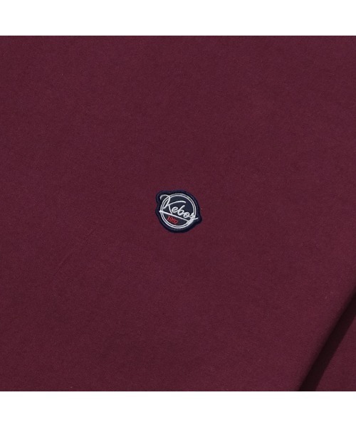 KEBOZ（ケボズ）の「BB WAPPEN S/S TEE（Tシャツ/カットソー・メンズ・オレンジ/マスタード/ネイビー/グリーン/オリーブ系/クリーム/ブルー/ミックスグレー/サックスブルー/スカイブルー/ホワイト/バーガンディー/ブラウン/パープル/ブラック・L/2XL/M/S/XL）」の20枚目の写真