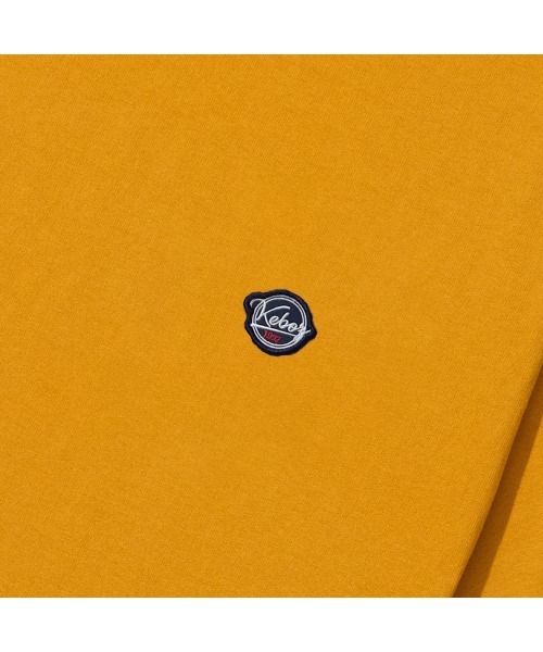 KEBOZ（ケボズ）の「BB WAPPEN S/S TEE（Tシャツ/カットソー・メンズ・オレンジ/マスタード/ネイビー/グリーン/オリーブ系/クリーム/ブルー/ミックスグレー/サックスブルー/スカイブルー/ホワイト/バーガンディー/ブラウン/パープル/ブラック・L/2XL/M/S/XL）」の21枚目の写真