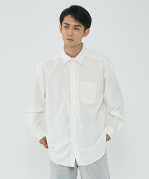 MYSELF ABAHOUSE | ルーズ オーバー シルエット オックス レギュラーカラー シャツ(シャツ/ブラウス)