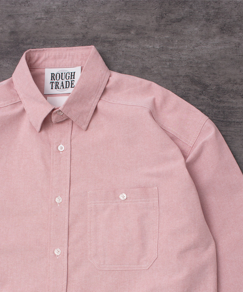 MYSELF ABAHOUSE(マイセルフアバハウス)の「ルーズ オーバー シルエット オックス レギュラーカラー シャツ(シャツ/ブラウス・メンズ・ホワイト/ピンク/ストライプ/ブルー・S/M/L/XL)」の16枚目の写真