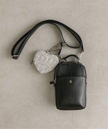 OLIVE des OLIVE | ハートポーチ付スマホショルダー　1032120070(ショルダーバッグ)