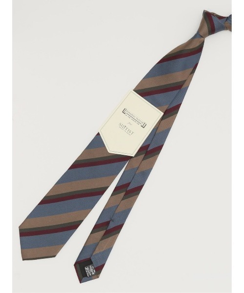 【シルク100%】スーティスト×LEONARDO TAZZARI 日本製 ネクタイ 8.0cm幅