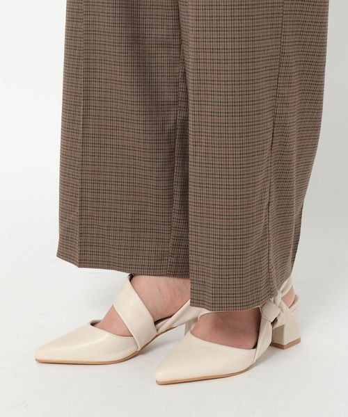 mysty woman（ミスティウーマン）の「ハイウエスト2wayパンツ 972151（その他パンツ・レディース・ホワイト系その他/ブラック/ブラウン系その他・FREE）」の13枚目の写真