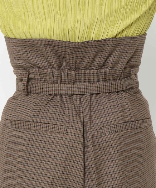 mysty woman（ミスティウーマン）の「ハイウエスト2wayパンツ 972151（その他パンツ・レディース・ホワイト系その他/ブラック/ブラウン系その他・FREE）」の14枚目の写真