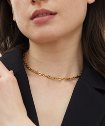 CENE | 【CENE】セネ/ワイドリンクチェーンネックレス(ネックレス)