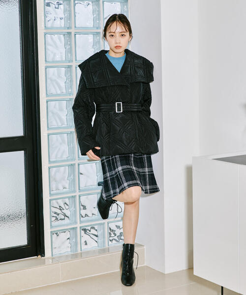 セール】◇キルティングビッグカラージャケット（その他アウター