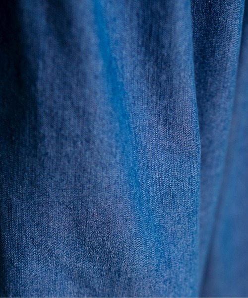 CALIFORNIA OUTFITTERS（カリフォルニア アウトフィッターズ）の「3-7E2 デニム 4タック ワイドパンツ ストレート（デニムパンツ・レディース・ブルー/ワンウォッシュ/ライトブルー・SMALL/MEDIUM/LARGE）」の19枚目の写真