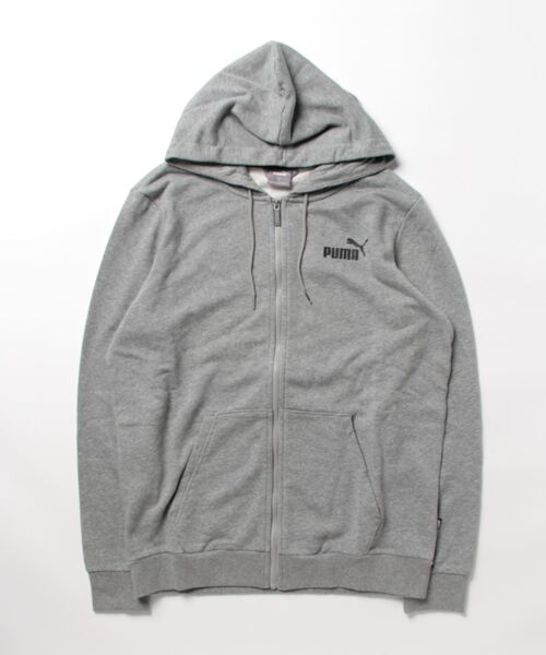 PUMA(プーマ)の「PUMA プーマ メンズ ESS スモールロゴ フーデット ジャケット(パーカー・メンズ・ブラック/ヘザーグレー・LARGE/MEDIUM/SMALL/X-LARGE/XX-LARGE)」の11枚目の写真