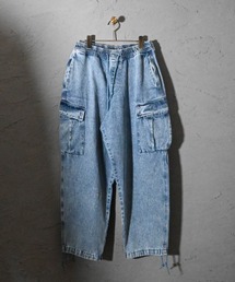 12オンスデニム イージーカーゴパンツ