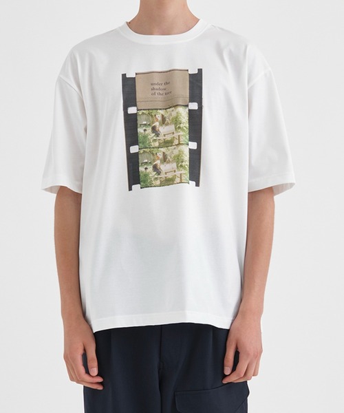 RIVORA(リヴォラ)の「【RIVORA / リヴォラ】Jonas Mekas “Frozen Film Frames” 1(Tシャツ/カットソー・メンズ・ホワイト・0/1/2)」の5枚目の写真
