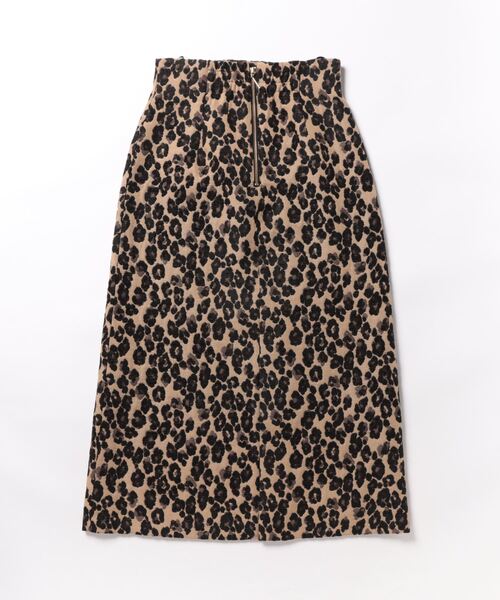 STRAWBERRY-FIELDS(ストロベリーフィールズ)の「レオパルト ロングスカート(スカート・レディース・キャメル・2)」の2枚目の写真