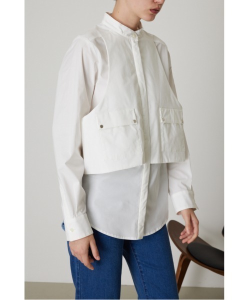 RIM.ARK（リムアーク）の「Vest padded docking SH（シャツ/ブラウス